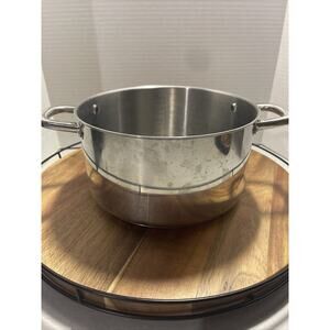 Dutch Oven 2Quart Martha Stewart Everyday Stainless Steel ..(B8)